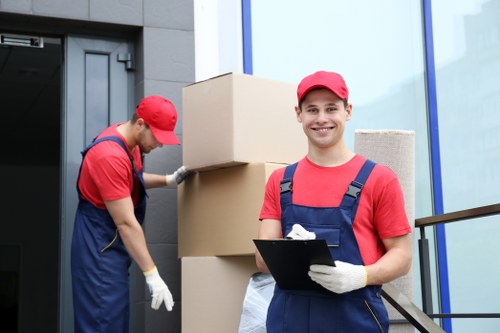 Removal van service for residential moves in Highbury
