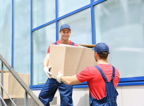 Commercial removal support for an office move near Highbury