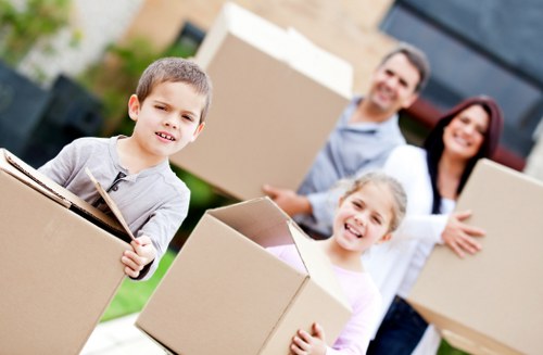 Highbury home moving team planning a local residential move