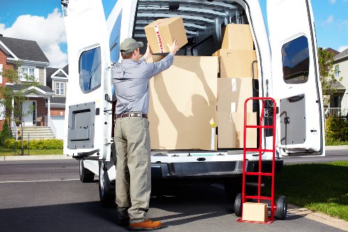 Furniture and box transport for a Highbury home relocation