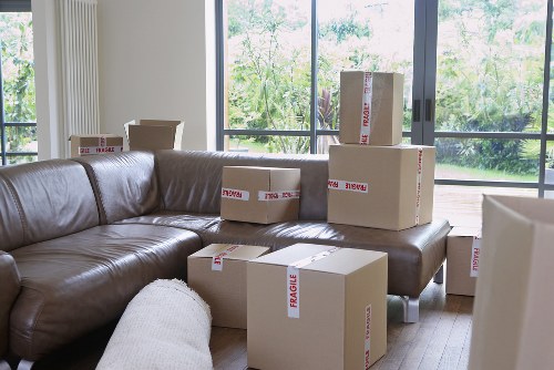 Packing and loading support for a Highbury household move
